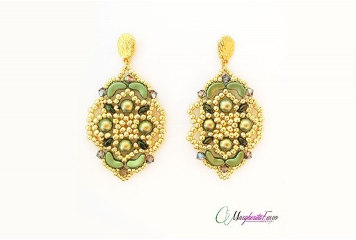 Russian Lantern Earrings - Kit Margherita Fusco