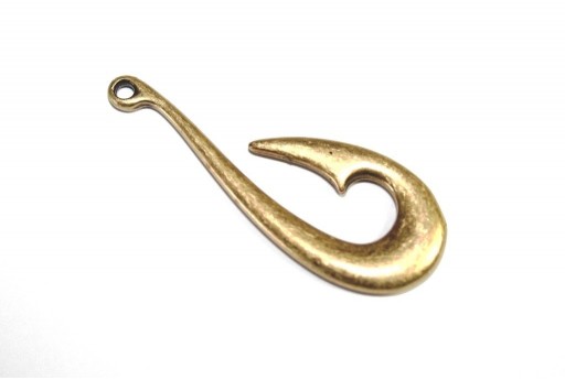 Chiusura Amo da Pesca Bronzo 18x48mm - 1pz