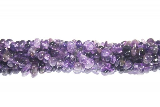 Amethyst Nuggets Beads 5x8mm - 80pcs