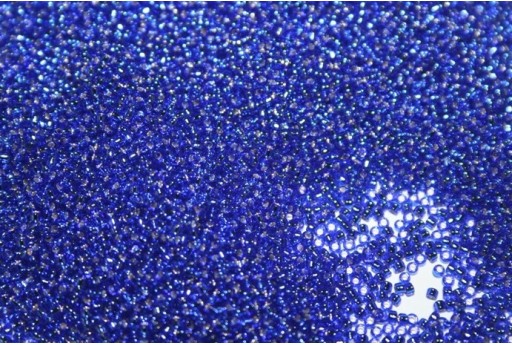 Toho Seed Beads Silver Lined Cobalt 15/0 - 50gr