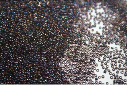 Toho Seed Beads Luster Lt Amethyst Jet Lined 15/0 - 50gr