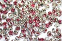 Glass Rhinestone Montee Beads Rose SS16 - 20pcs