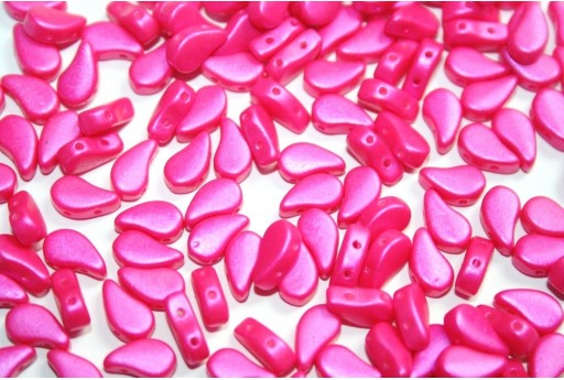 Czech Glass Beads Paisley Duo Tutti Frutti Pitahaya 8x5mm - 10gr 2