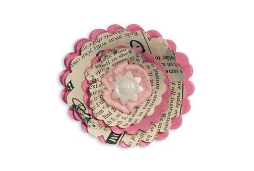 BigZ Die - Flower 3D Wrapped - Eileen Hull - Sizzix