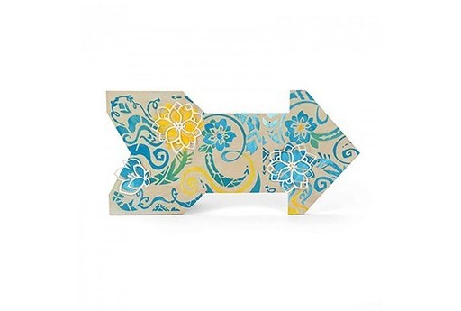 Thinlits PLUS Die Floral Swirls Katelyn Lizardi Sizzix 2