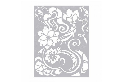 Thinlits PLUS Die Floral Swirls Katelyn Lizardi Sizzix