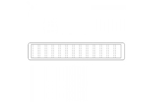 Fustella Sizzlits Striscia Decorativa Piega Arricciata 3D n.2 Sizzix 2