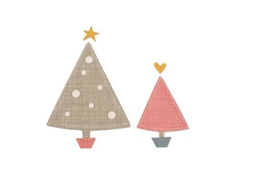 BigZ Die Oh, Christmas Tree Samantha Barnett Sizzix