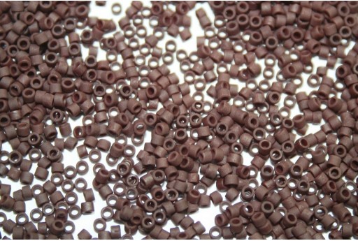 Miyuki Delica Beads Matte Opaque Espresso 11/0 - 8gr