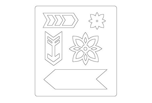 BigZ Die Ethnic Elements Craft Asylum Sizzix 2