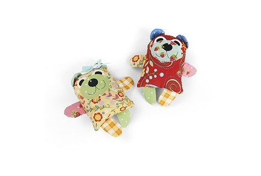 BigZ L Die Maggie and Quincy Small Bear Jennifer Jangles Sizzix