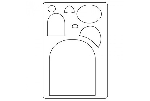 BigZ L Die Maggie and Quincy Small Bear Jennifer Jangles Sizzix 2