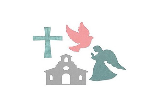 BigZ L Die Church Set Sizzix