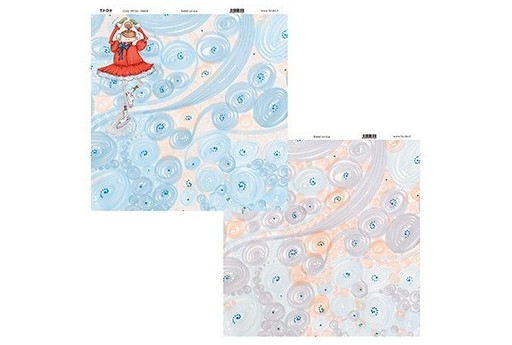 Patterned Paper Ballet On Ice To-Do 30x30cm 1sheet