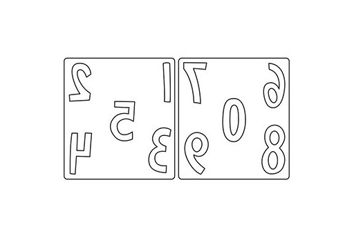 BigZ Dies Set Fresh Blossoms Numbers Stephanie Ackerman Sizzix 2pcs 2