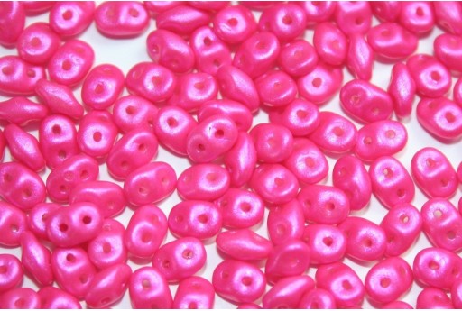 Perline Superduo Tutti Frutti Pitahaya 5x2,5mm - 10gr