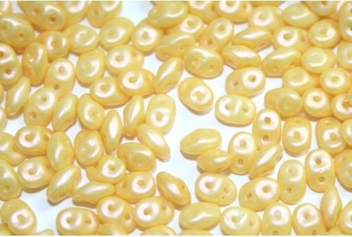 Perline Superduo Tutti Frutti Banana 5x2,5mm - 10gr