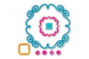 Set Fustelle Framelits + Timbri Grazie Stephanie Barnard Sizzix