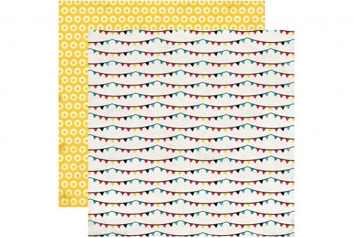 Carta Decorata Banners Carta Bella 30x30cm 1pz.