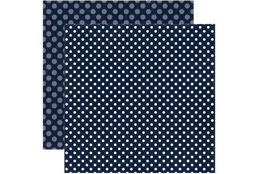 Carta Decorata Blu Night Sky Dot Echo Park Paper Co. 30x30cm 1pz.