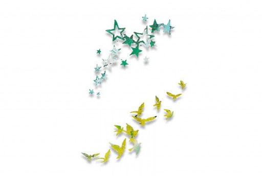 Thinlits Dies Birds and Stars Sizzix