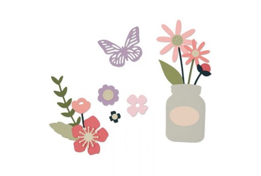 Thinlits Dies Garden Florals Sizzix