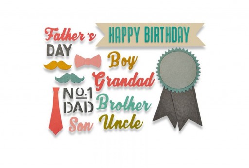 Thinlits Dies Male Occasions Sizzix