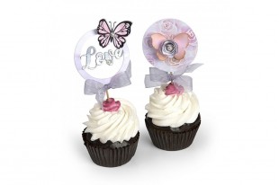 Set Fustelle Framelits + Timbri Cupcake Topper Sizzix