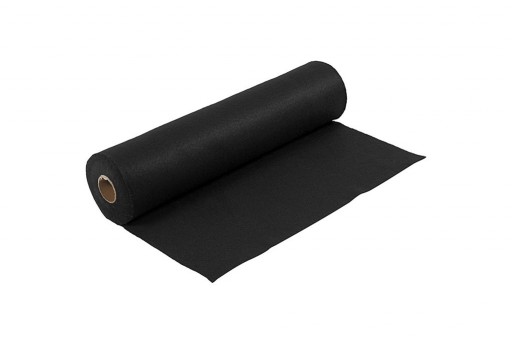 Soft Felt Roll Black 1,5mm 45cm x 5mt