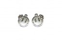 Pendente Smile Fiore Argento 14x15mm - 2pz