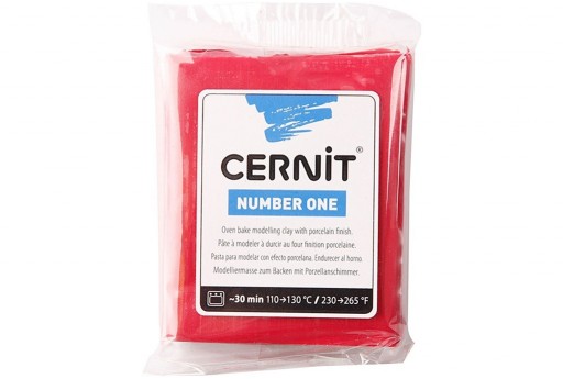 Cernit Number One Carmine Red 56gr