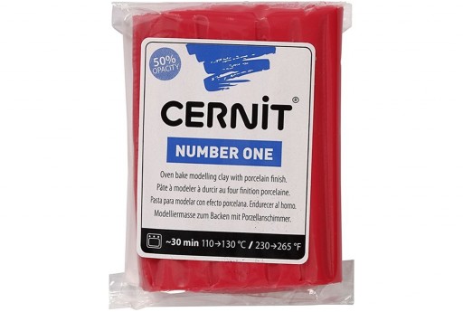 Cernit Number One Red 56gr