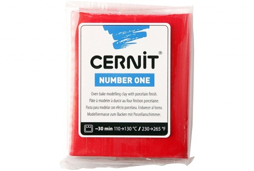 Cernit Number One Christmas Red 56gr