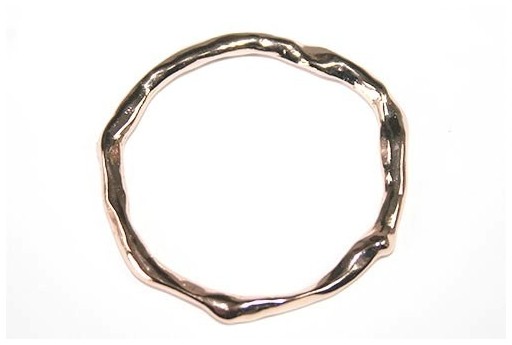 Anello Connettore Oro Rosa Zama 41x42mm - 1pz