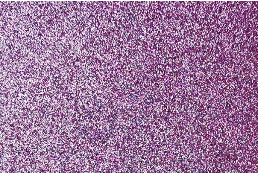 Carta Glitterata Lilla Viola Chiaro Dovecraft A4 21x30cm 1pz.