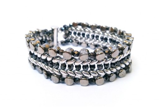 Kit Bracciale Propus Jet Hematite BR025A