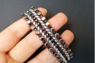 Kit Bracciale Propus Jet Hematite BR025A