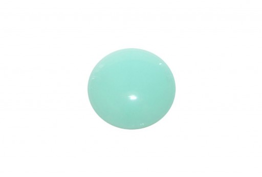 Cabochon Par Puca® Opaque Light Aqua Green 25mm