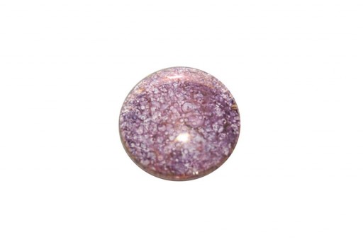 Cabochon Par Puca® Crystal Violet Bronze 25mm