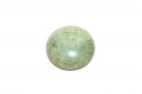 Cabochon Par Puca® Opaque White Green Luster 25mm