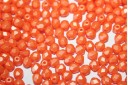 Fire Polished Beads Powdery Orange 4mm - 60pz