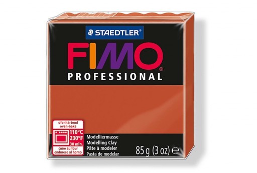 Pasta Fimo Professional 85 gr. Terracotta Col.74