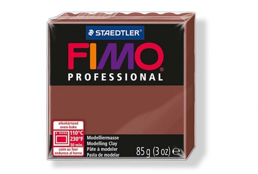 Pasta Fimo Professional 85 gr. Cioccolato Col.77