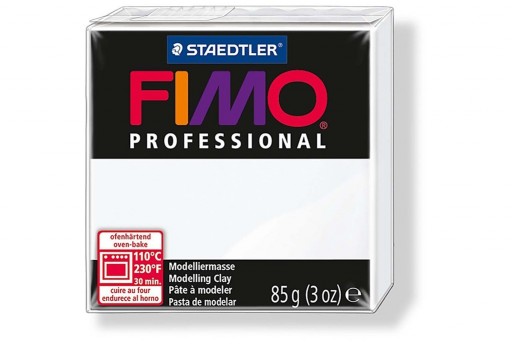 Fimo Professional Polymer Clay 85g White Col.0