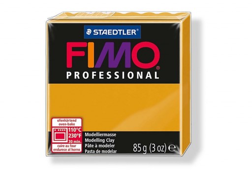 Pasta Fimo Professional 85 gr. Ocra Col.17