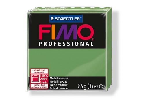 Pasta Fimo Professional 85 gr. Verde Foglia Col.57