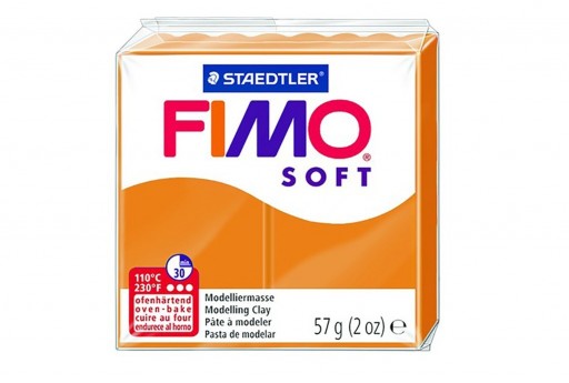 Fimo Soft Polymer Clay 57g  Sunny Orange
