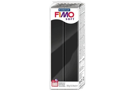 Pasta Fimo Soft 350 gr. Nero Col.9