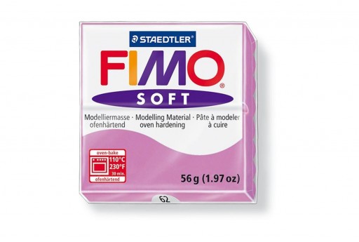 Pasta Fimo Soft 56 gr. Lavanda Col.62