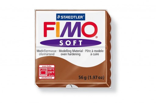 Fimo Soft Polymer Clay 56g Caramel Col.7
